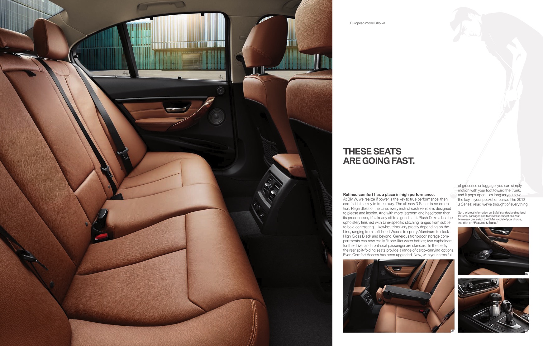 2012 BMW 3-Series Sedan Brochure Page 14